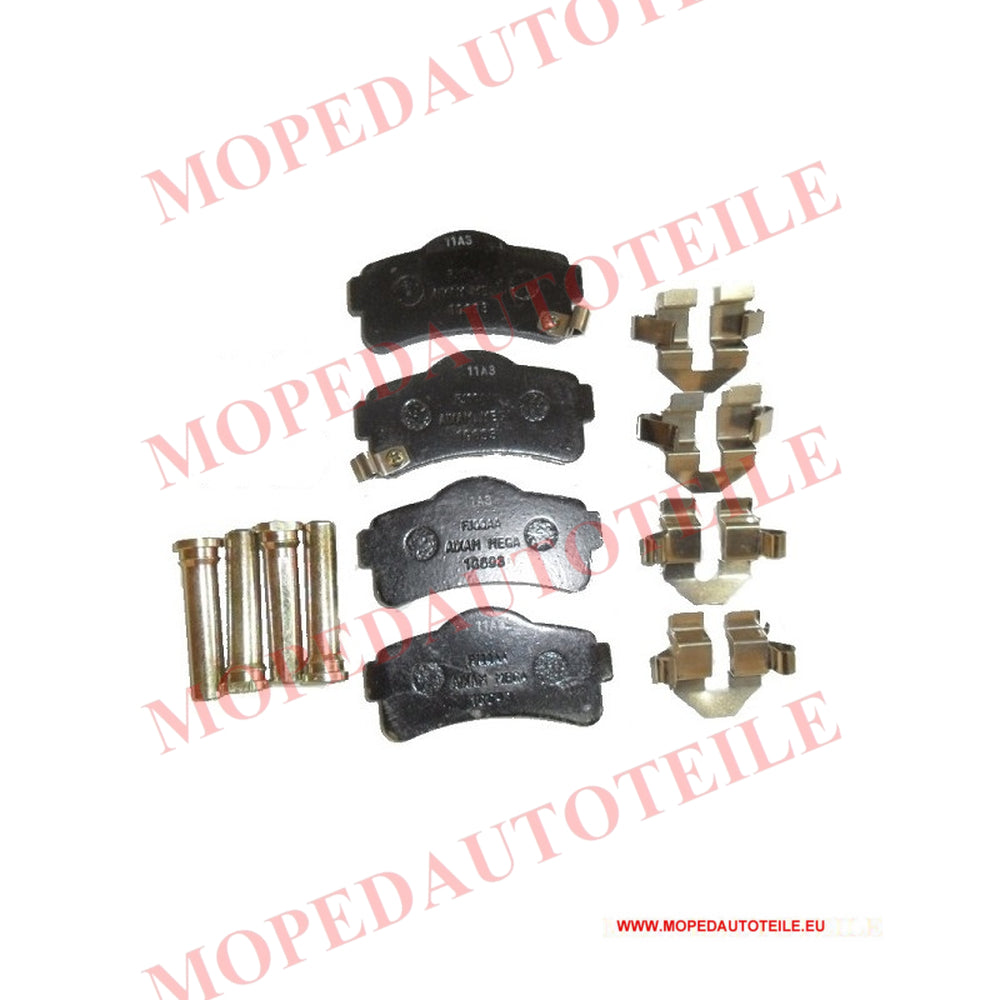 Plaquettes de frein avant, Microcar(M8/Mgo 1/2/3/4/6), Ligier(JS50/JS60)